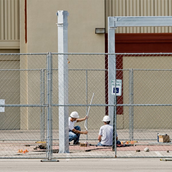 how long can i lease the temporary fence for my building site or event in Escanaba